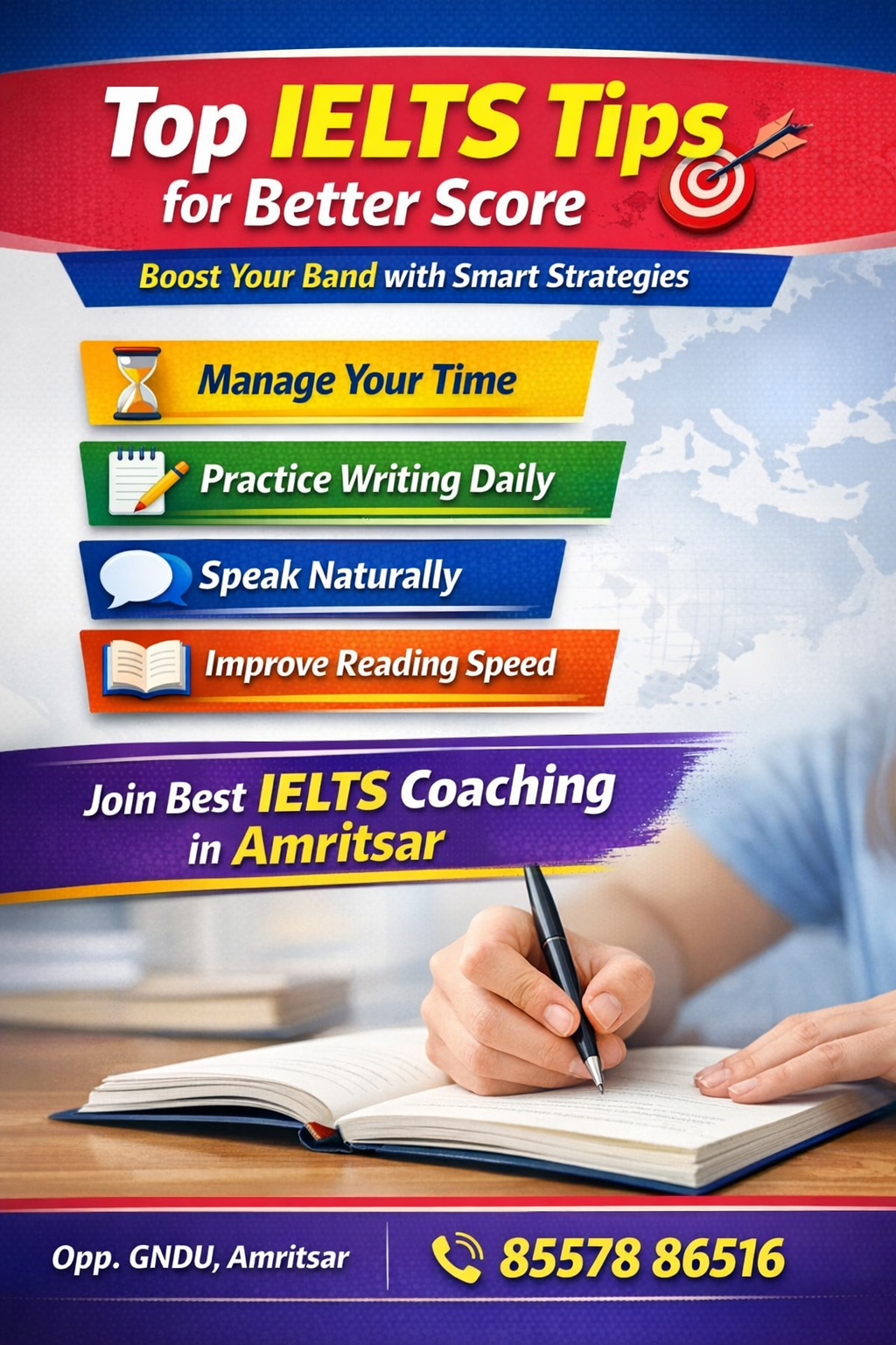 Top IELTS Tips to Improve Your Band Score Quickly